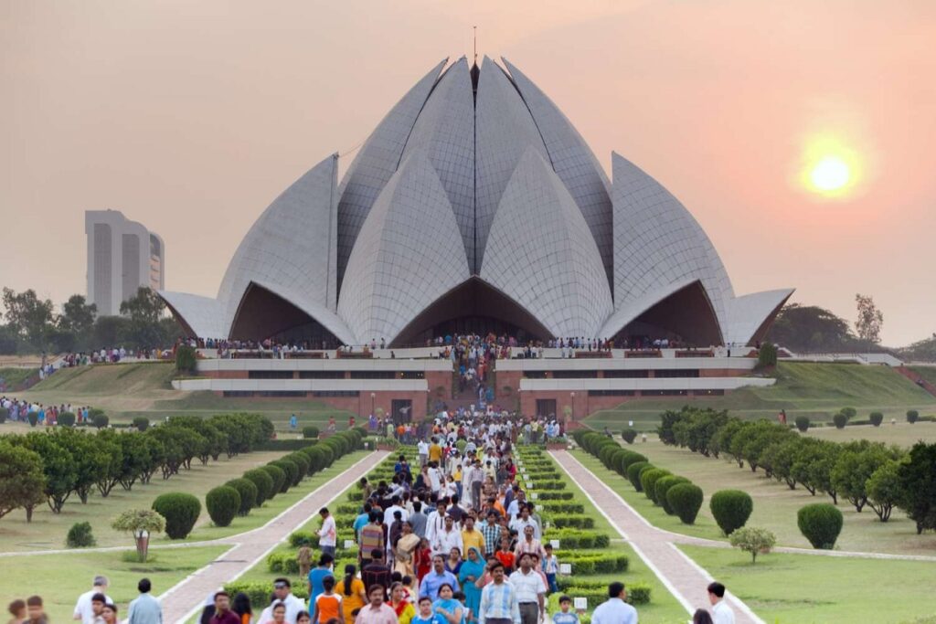 Lotus Temple in Delhi