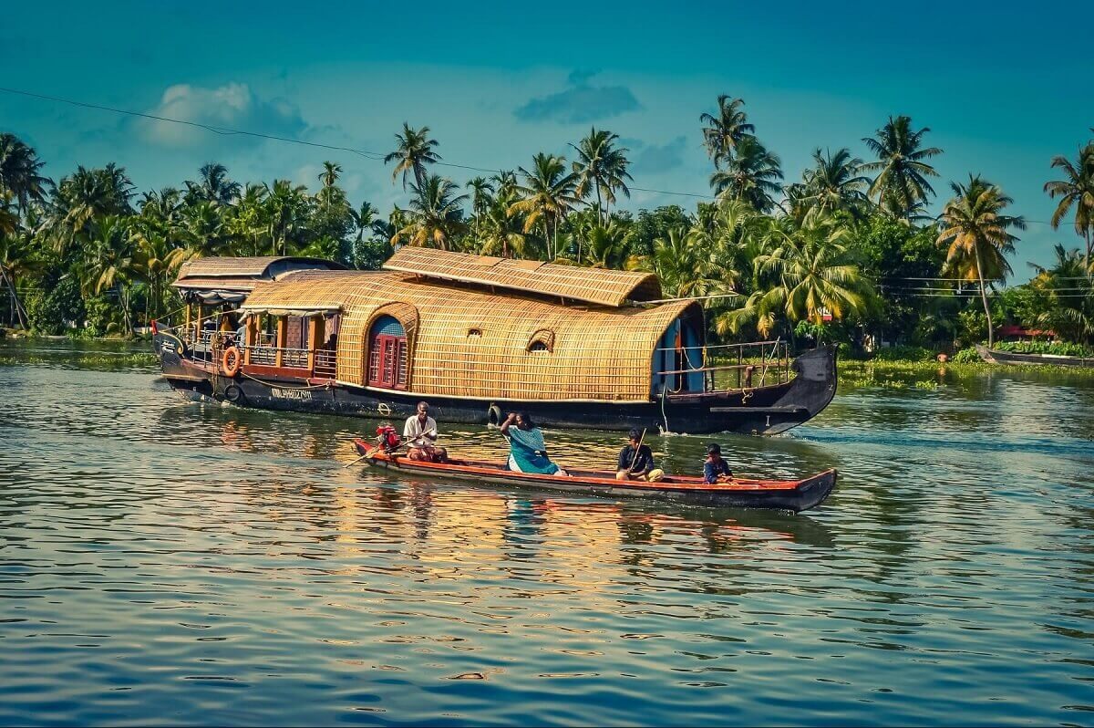 Alleppey Kerala South India in December