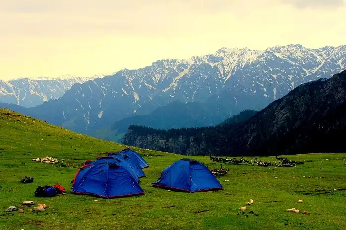 Camping in Solang